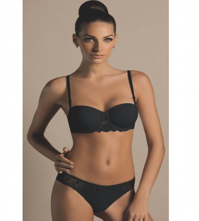 Laura Biagiotti podprsenka korzetová push up 343 černá